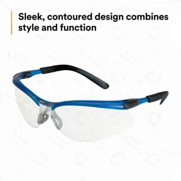 عینک ایمنی لنز ضد مه شفاف 3M مدل 11471