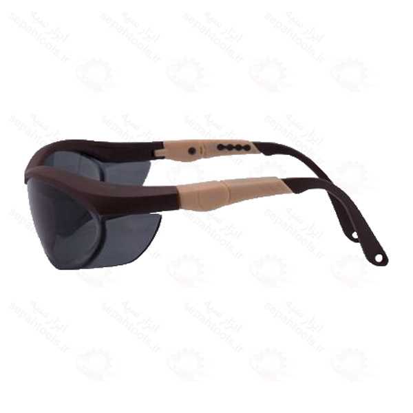 عینک ایمنی CanaSafe مدل اودسا رنگ دودی