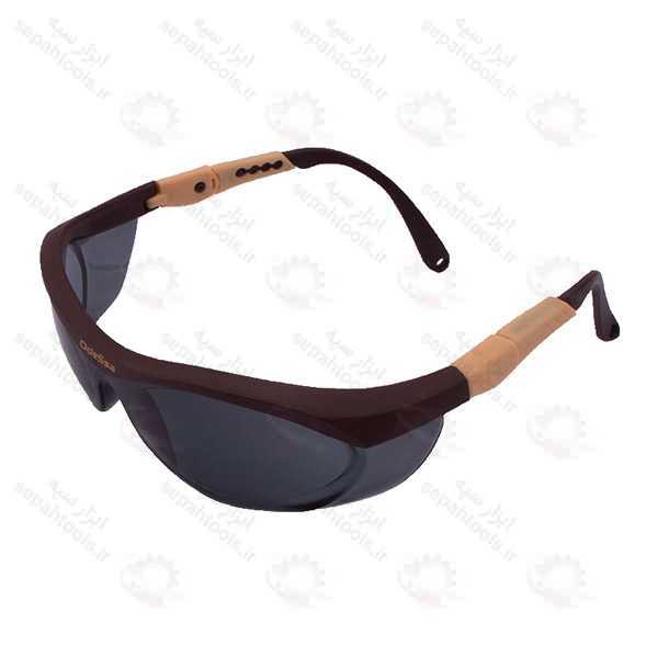 عینک ایمنی CanaSafe مدل اودسا رنگ دودی