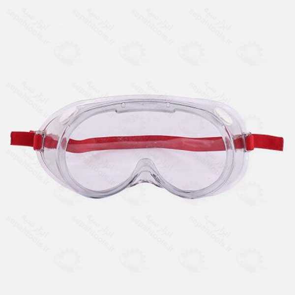 عینک گاگل سوپاپ دار رنگ سفید