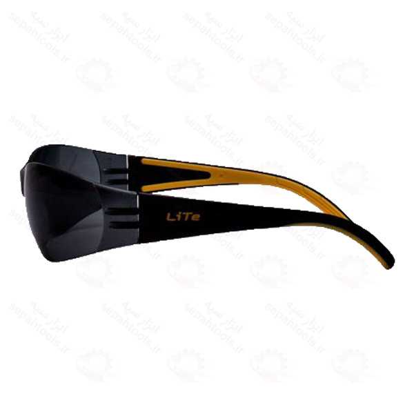 عینک ایمنی کاناسیف مدل LITE رنگ دودی