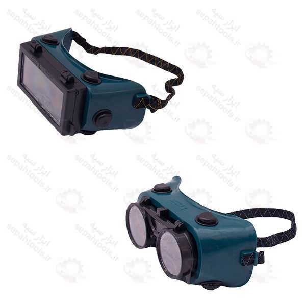 عینک جوشکاری مدل SE1140 SE1150 دونقابه برند PAN TAIWAN