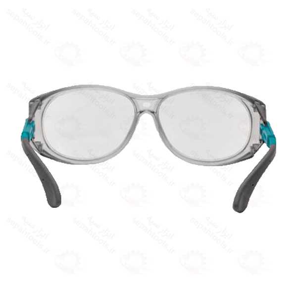 عینک ایمنی مدل ICARO برند کاناسیف CanaSafe رنگ سفید