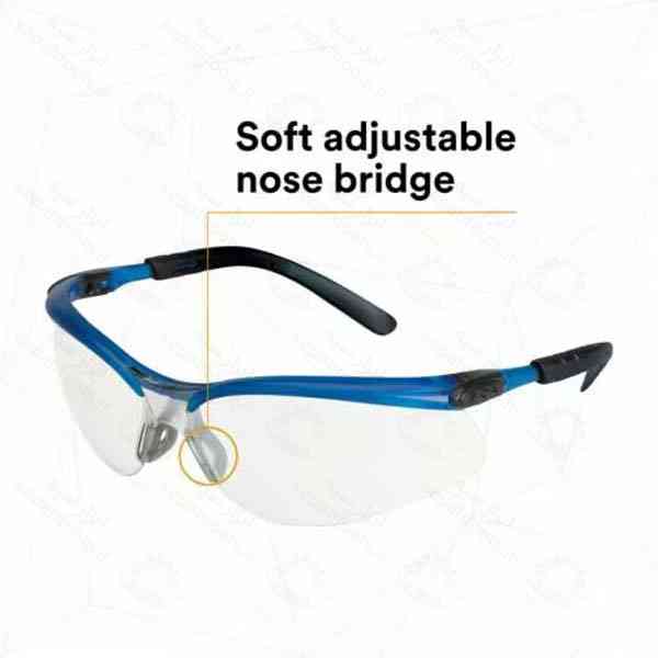 عینک ایمنی لنز ضد مه شفاف 3M مدل 11471