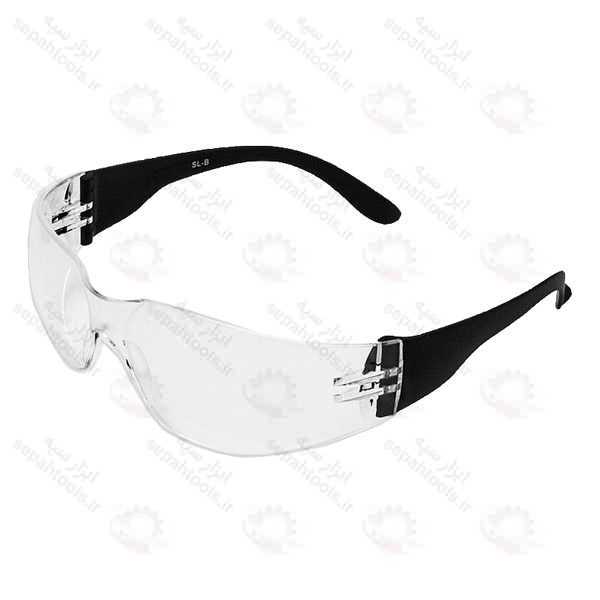 عینک ایمنی Optic مدل SL-B رنگ سفید