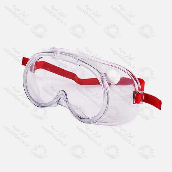 عینک گاگل سوپاپ دار رنگ سفید