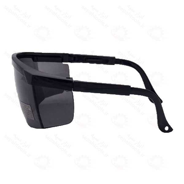 عینک ایمنی وین هرمس مدل P650F رنگ دودی