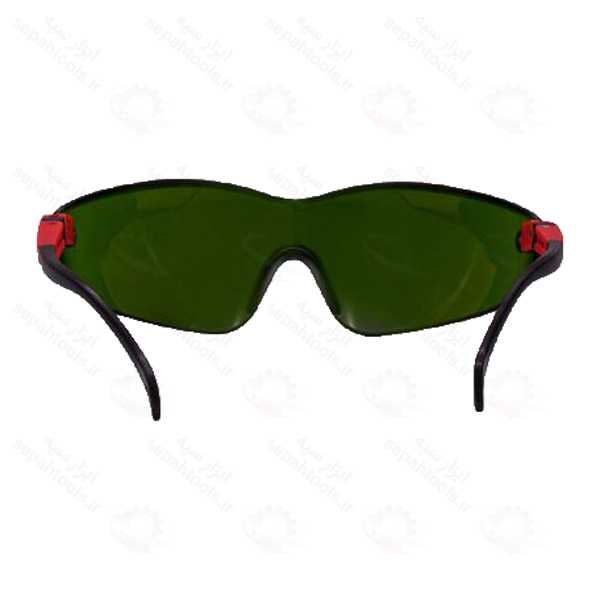 عینک ایمنی CanaSafe مدل CURV-I سبز رنگ