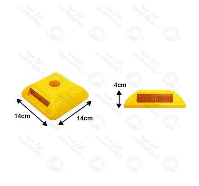 گل میخ دوطرفه پلاستیکی | گل میخ ترافیکی و جاده ای