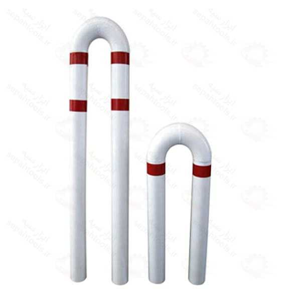 مانع ترافکی U شکل فلزی شبرنگدار