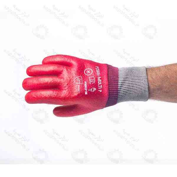 دستکش ایمنی مکانیکی پوشا مدل PNJ01