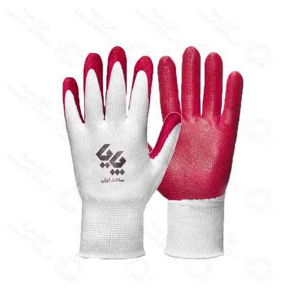 دستکش کار ایرانی کف مواد پایا