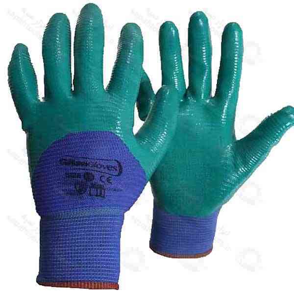 دستکش ایمنی نیتریل شیاری گیلان