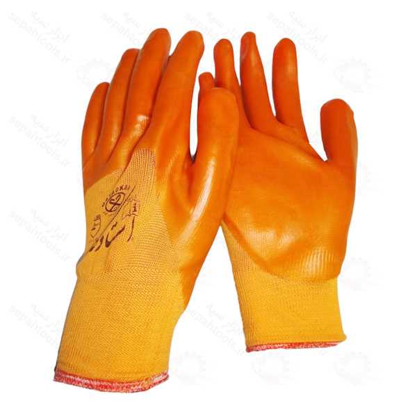دستکش ایمنی کف مواد ژله ای استادکار