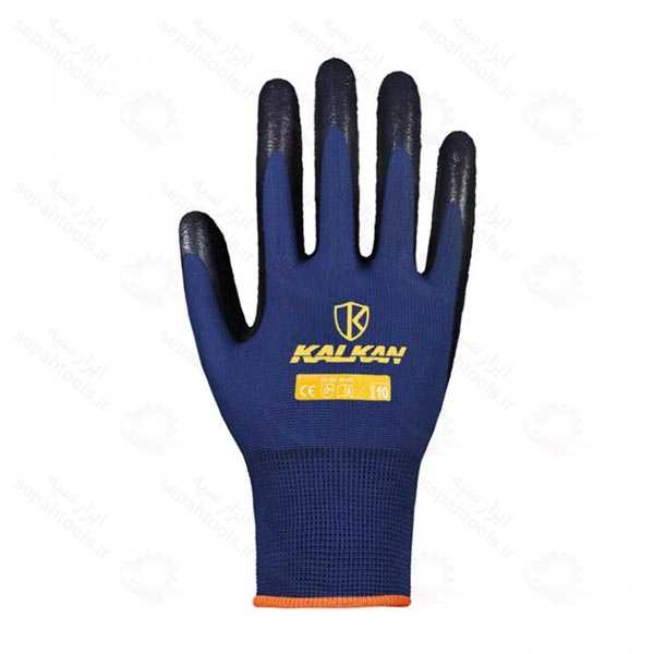 دستکش صنایع نفتی و پتروشیمی 1/2 نیتریل صادراتی کالکان