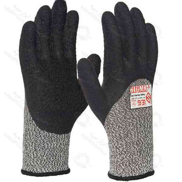 دستکش ایمنی ضد برش سیگما CUT5 کد 931