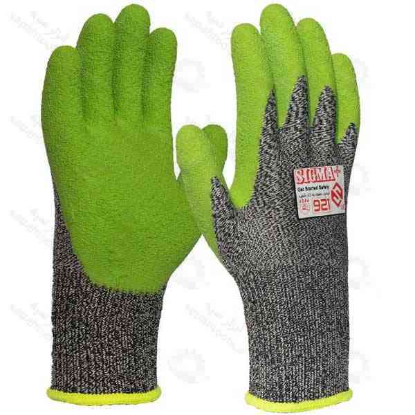 دستکش ضدبرش سیگما سطح 5 کد 921