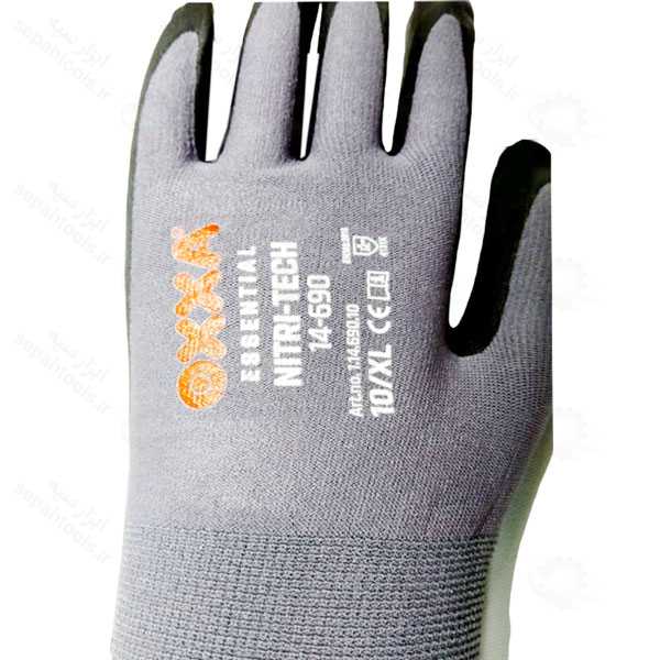 دستکش کف مواد فوم نیتریل پاکستانی OXXA