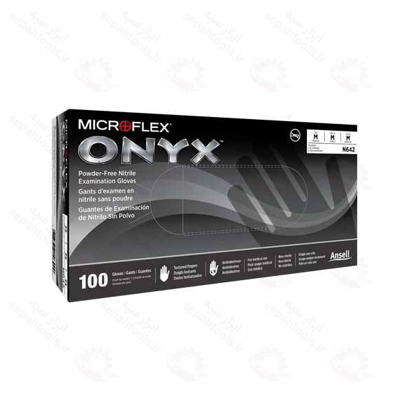 دستکش ایمنی MICROFLEX Onyx N64 انسل