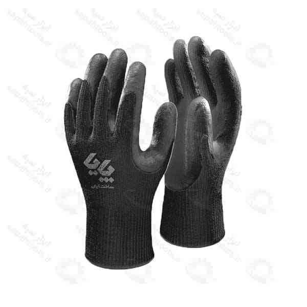 دستکش کار ایرانی کف مواد ضخیم پایا