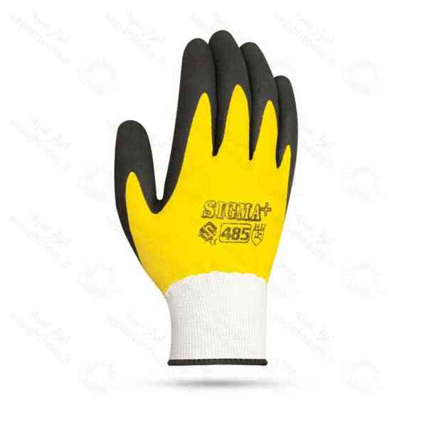 دستکش کار پوشش لاتکس فوم سیگما کد 485