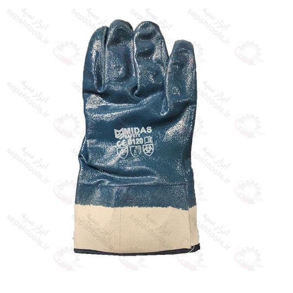 دستکش ایمنی نیتریل شرکت نفتی