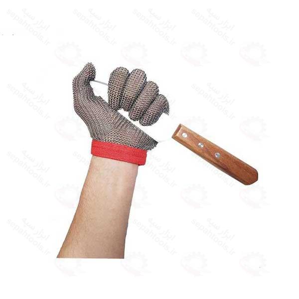 دستکش زنجیر بافت 