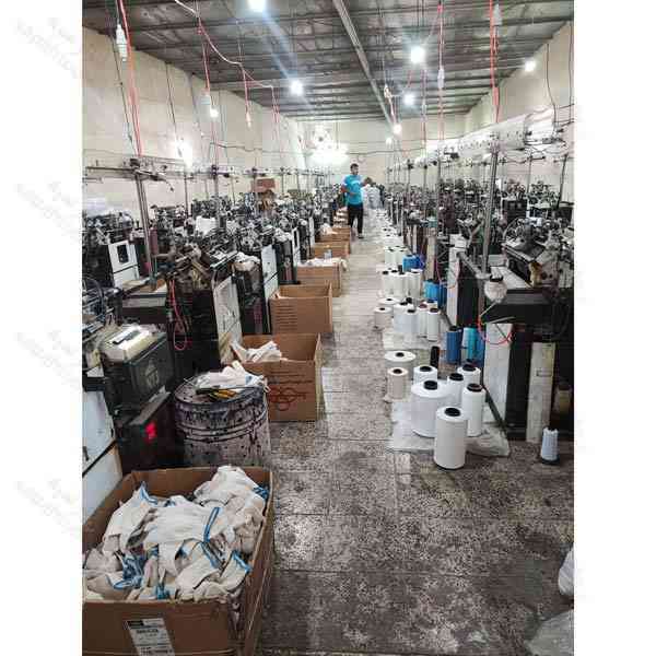 دستکش ایمنی بافتنی خالدار برند پوشا کد PFN03M مدل فلکس