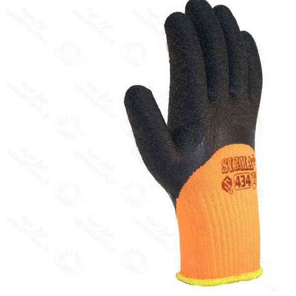 دستکش کار ضدبرش لاتکس سیگما کد 434