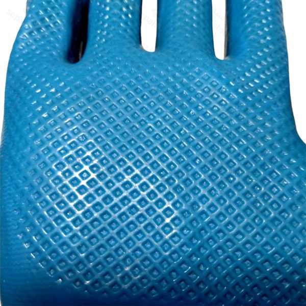 دستکش ایمنی کف لاستیکی نیتریل پاکستانی