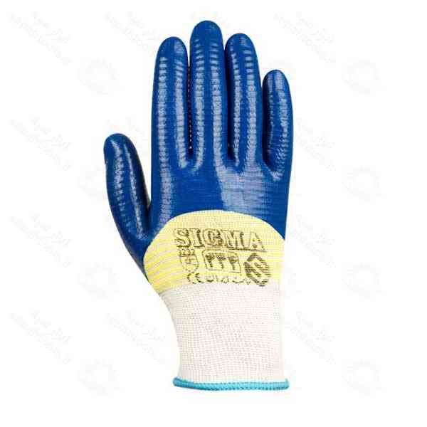 دستکش کارگری کف نیتریل 334 سیگما