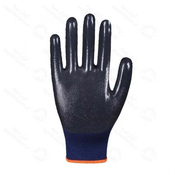 دستکش صنایع نفتی و پتروشیمی 1/2 نیتریل صادراتی کالکان
