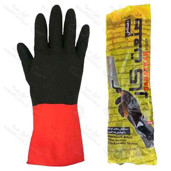 دستکش بنایی صنعت کار
