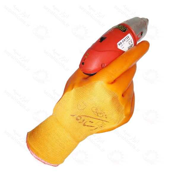 دستکش ایمنی کف مواد ژله ای استادکار