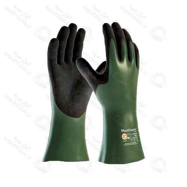 دستکش ضد اسید و ضد برش MaxiChem Cut