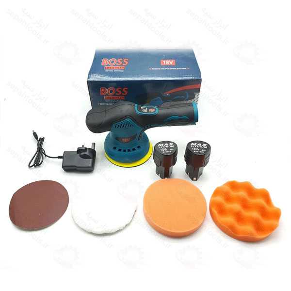 سنباده زن و پولیش شارژی باس