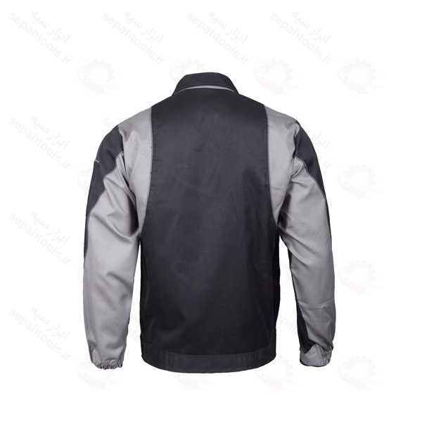 لباس کار دو تکه مهندسی برند رایکا طوسی استخوانی