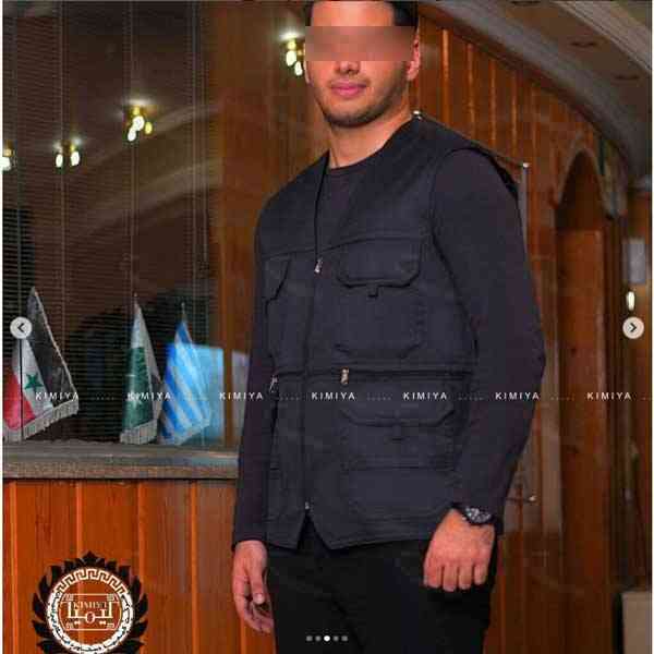 جلیقه خبرنگاری کیمیا کد 867A رنگ مشکی